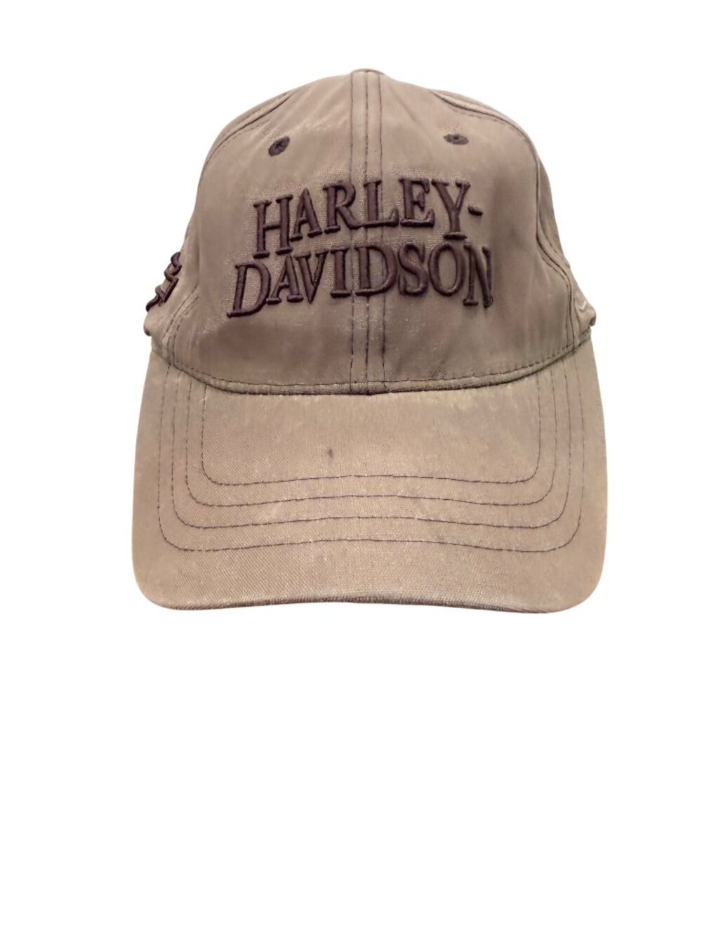 Harley Davidson Boswell Nashville Music City USA Faded Strapback Dad Hat